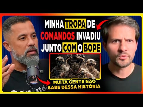 COMMANDOS REVEALS how SPECIAL FORCES invade a SLUM | Fala Glauber