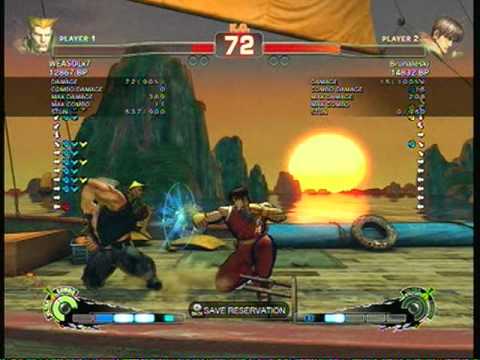 SSF4 Brunaleski (Guy) vs WEASOLx7 (Guile)