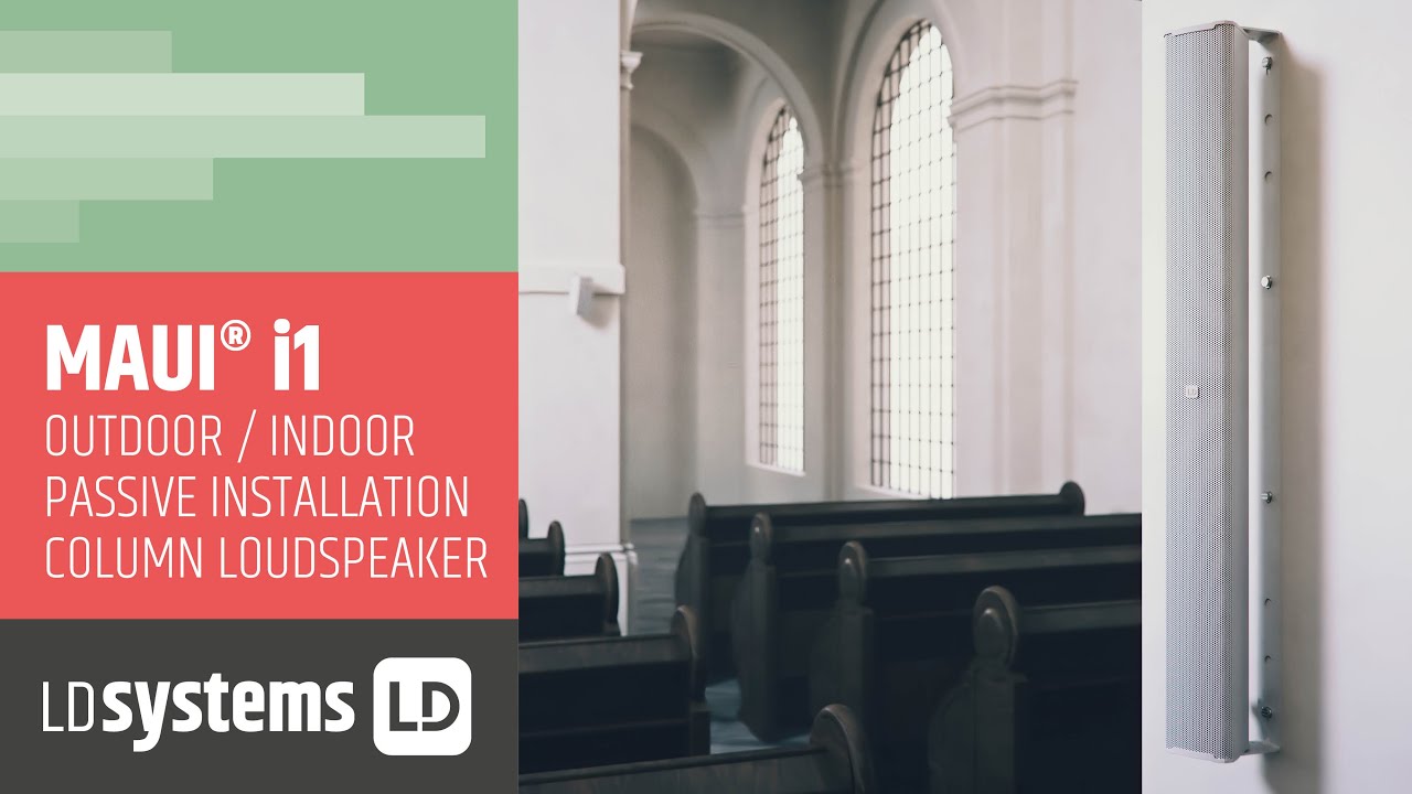 video Loa karaoke LD Systems MAUI i1 W chính hãng 0