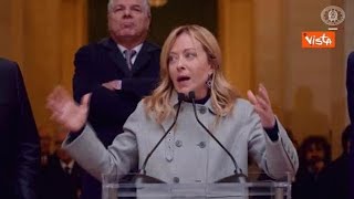 Meloni ai dipendenti Chigi: Come me siete al servizio del popolo italiano