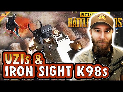 I Hope You Like UZIs and Iron Sight Kar98s ft. HollywoodBob - chocoTaco PUBG Duos Gameplay