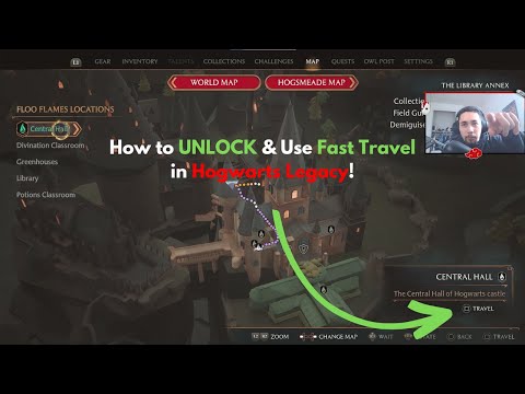 Floo Powder EXPLAINED (HOW TO Fast Travel) - Hogwarts Legacy