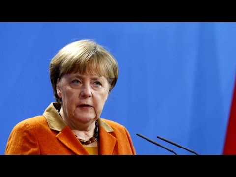 Trump hosts Angela Merkel after bashing her on campaign trail