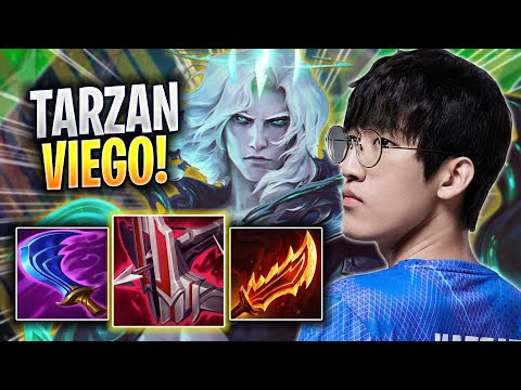 TARZAN TRIES NEW VIEGO BUILD! - LNG Tarzan Plays Viego JUNGLE vs Rek'sai! | Season 2023