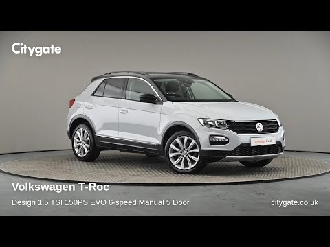 Volkswagen T-Roc - Design 1.5 TSI 150PS EVO 6-speed Manual 5 Door - West London Volkswagen