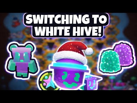 Switching to White Hive for Beesmas! | Roblox Bee Swarm Simulator