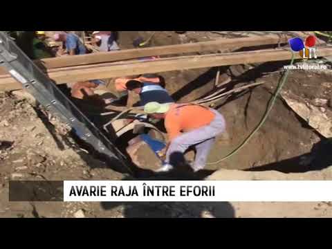 Avarie RAJA între Eforii - Litoral TV