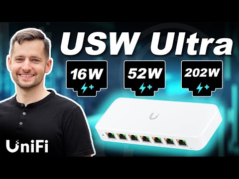 NEW! UniFi USW-Ultra Setup, Unboxing, Comparison | Ubiquiti Networks PoE+ Switch