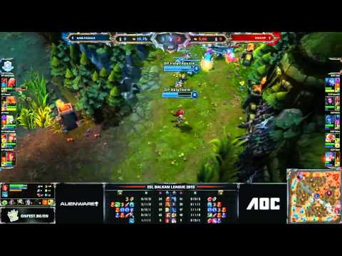 Dark Passage Vs. Kalu OP - Map 3 - ON!FEST ESL Balkan LAN