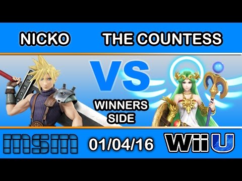 MSM 31 - 2Scoops | Nicko (Cloud) Vs. The Countess (Palutena) Winners Side - Smash Wii U