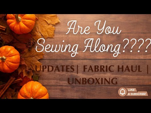 Are You Joining The Mystery Quilt Along??? Plus updates, small fabric haul, and unboxing