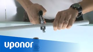 Uponor RTM fitting mounting instructions