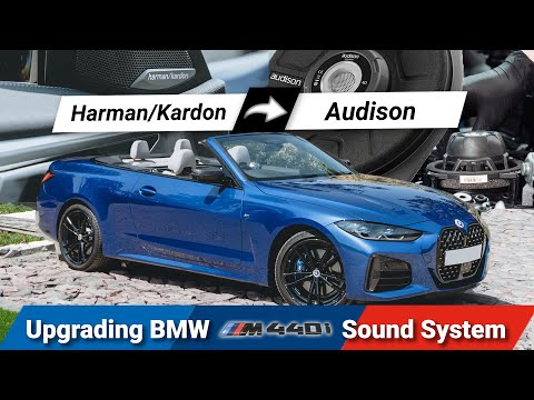 Upgrading Bmw Harman Kardon to Audison Speakers For a Next-level Audio Experience