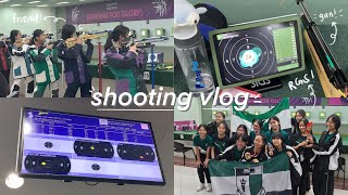 shooting competition vlog 🔫 🏆 | B Div NSGs, intense training, emotional roller coaster, yapping