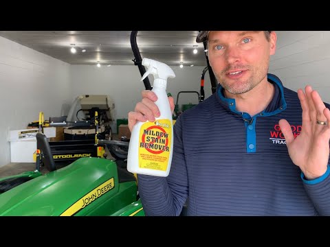 Part of a video titled HOW TO CLEAN DIRTY VINYL SEATS!! REMOVE MILDEW STAINS!