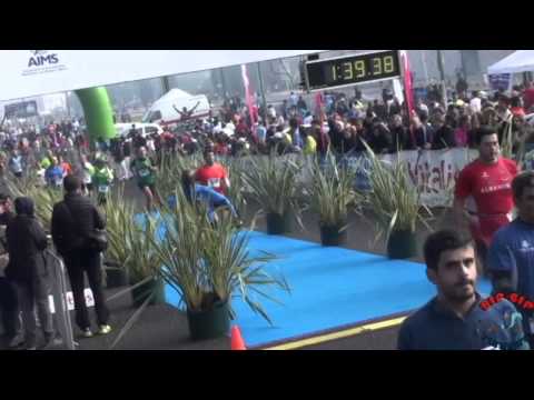 A chegada dos Bip-Bip Runners na I Meia-Maratona dos Descobrimentos