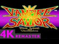 Vampire Savior The Lord Of Vampire REMASTERED 4K INTRO Upscaled