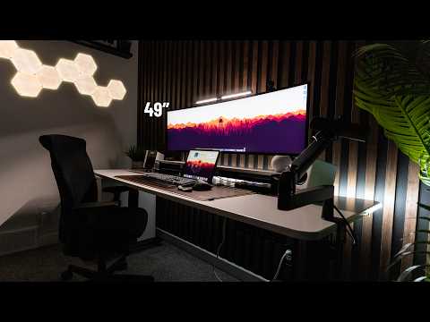 Building My NEW Desk Setup With A SUPER Ultrawide!