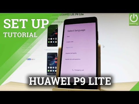 How to Set Up HUAWEI P9 Lite - Beginner's Guide / Activation