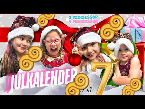 LUCKA 7🌲🎁 3prinsessor - Lussebullebak🥐JULKALENDER