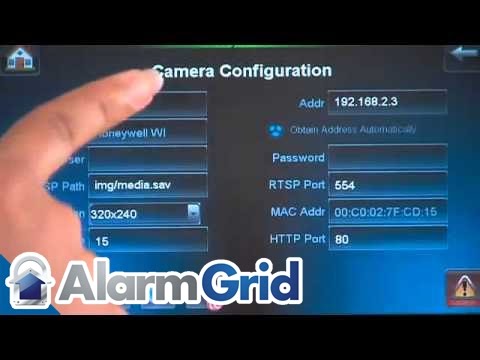 How to setup an IP Camera with Tuxedo Touch