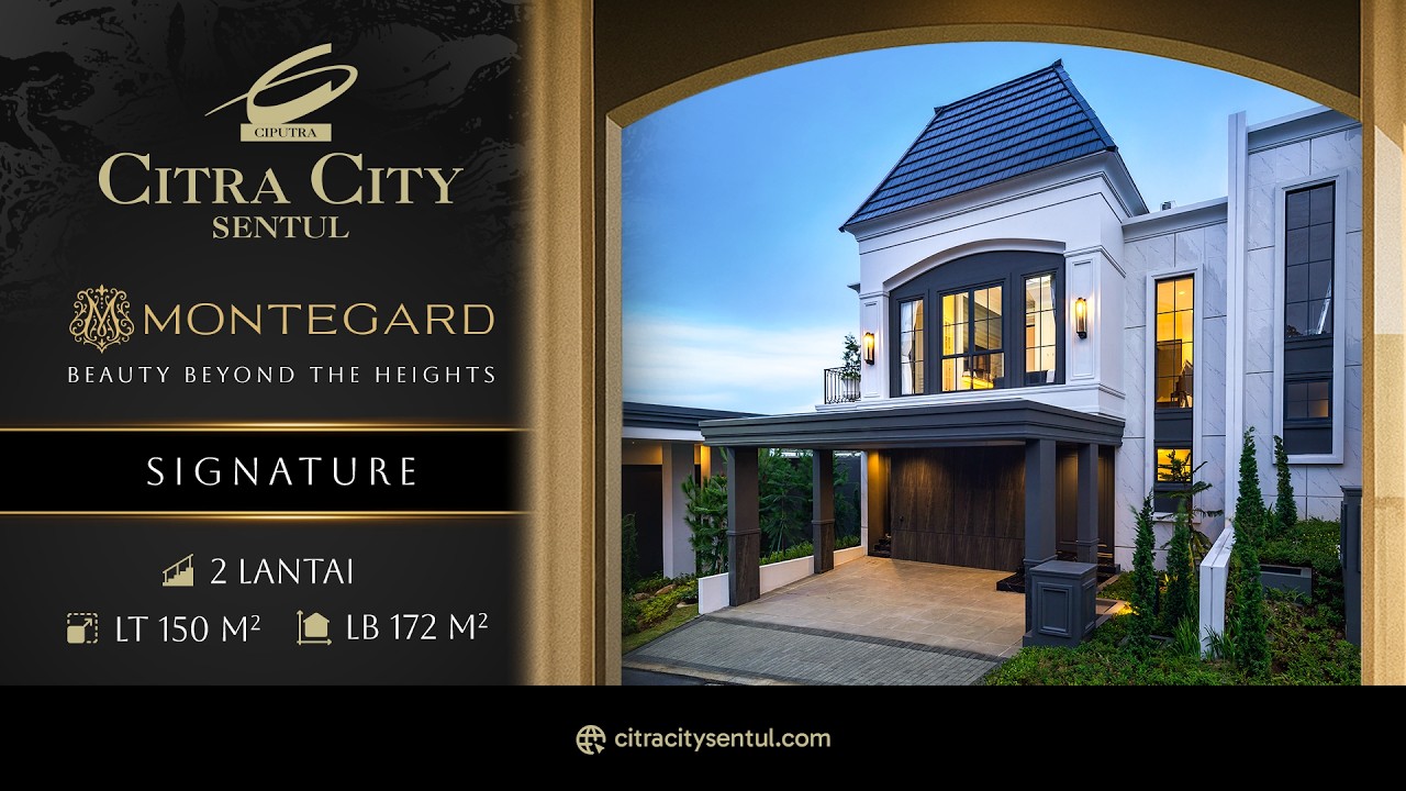 Rumah Brand New Montegard View Pegunungan Di Sentul