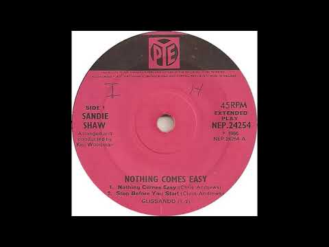 Nothing Comes Easy - Sandie Shaw