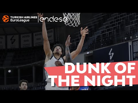 Endesa Dunk of the Night: Ismael Bako, LDLC ASVEL Villeurbanne