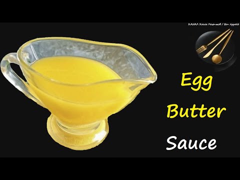👉 Egg Butter Sauce / 👉 Book of recipes / Bon Appetit