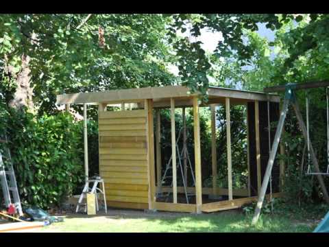 comment construire une cabane de jardin