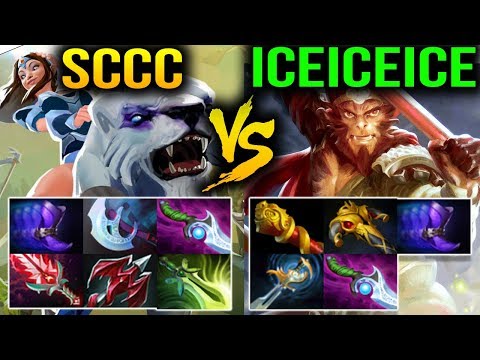 Sccc [Mirana] VS Iceiceice [Monkey King] WTF I DIE TOO QUICK Dota 2