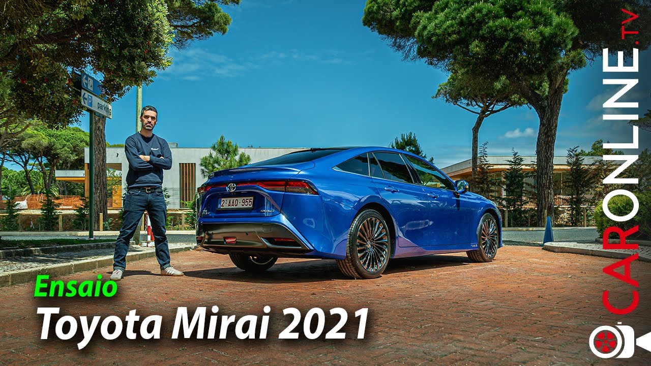 CONDUZI o FUTURO! Toyota Mirai Funciona a HIDROGÉNIO!
