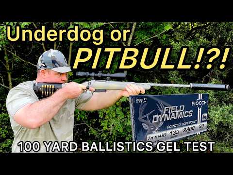 7mm-08 UNLEASHED!?! Fiocchi Hunting Ballistics Gel Ammo Test