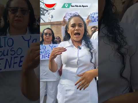 Enfermeros del Hospital de San Fernando de Apure amenazan con paro