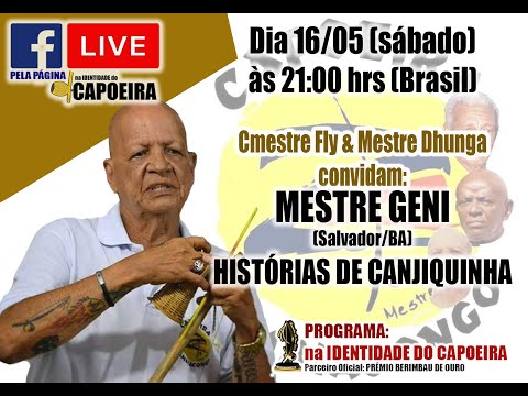 46ª LIVE NA IDENTIDADE DO CAPOEIRA - MESTRE GENI