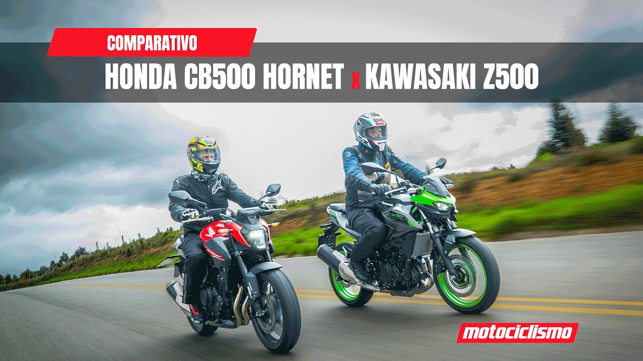 Honda Hornet 500 vs Kawasaki Z500 – qual escolher? | Comparativo