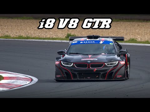 BMW i8 V8 GTR Silhouette - Z4 GT3 sounds (Zolder 2020-10)