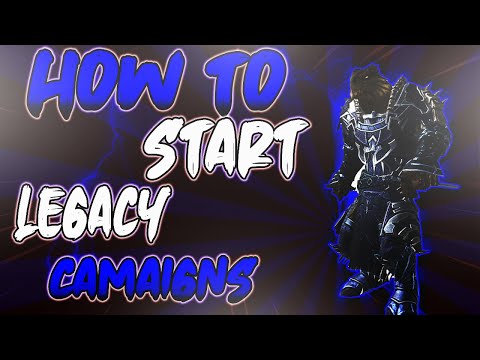 How to START the Legacy Campaigns in Neverwinter