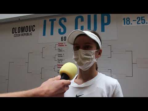 Ludmila Kareisová po prohře ve finále kvalifikace | ITS CUP OLOMOUC 2021