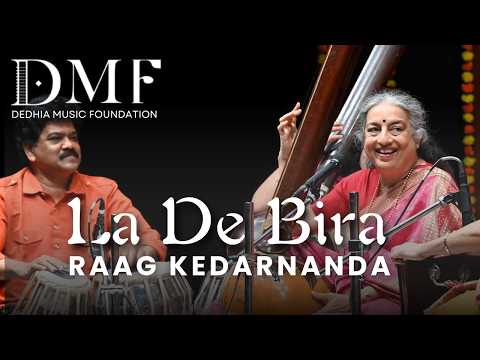 Ashwini Bhide Deshpande Performs Rare Raag Kedarnanda | La De Bira Bandish | DMF Concerts — वीडियो थंबनेल