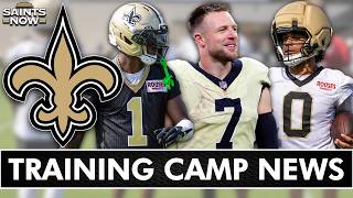 🚨MAJOR Saints News: Kool-Aid McKinstry INJURY + Taysom Hill Says GOODBYE, Jordyn Tyson SHINES