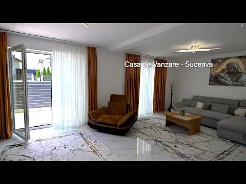 Casă Nouă de vânzare în Suceava  Str. Săliște | Complet mobilată și utilată |176000 euro | Comision 0% — Video