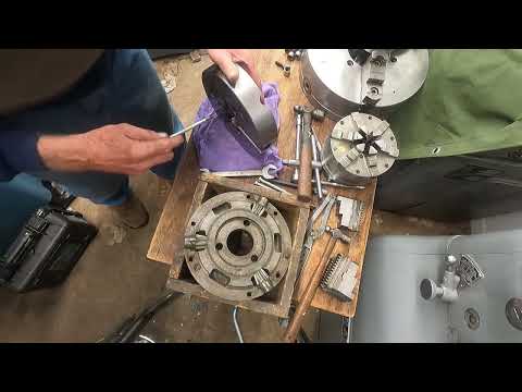 Lathe scroll chuck inspection part 1