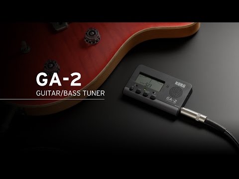 Демонстрация тюнера Korg GA-2