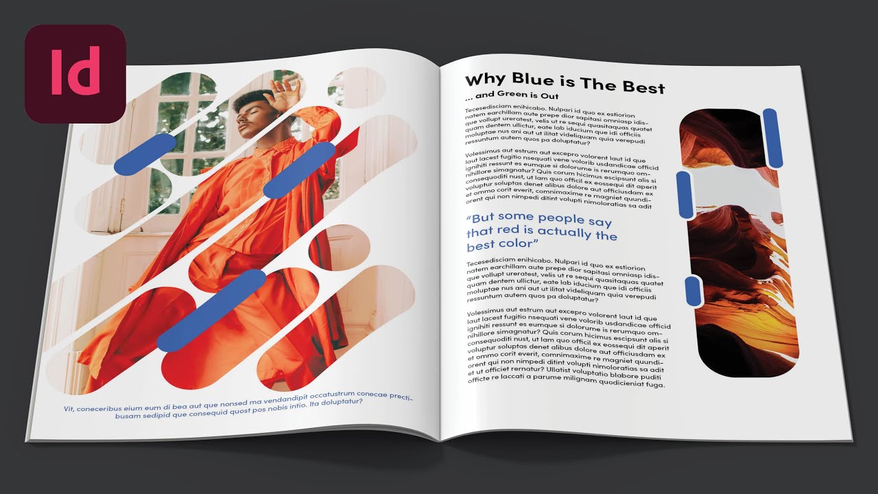 How to make this BEAUTIFUL and EASY InDesign Layouts, Episode 4