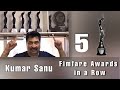Kumar Sanu 5 Filmfare Awards In A Row