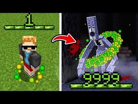 Minecraft, But My XP = SCARY