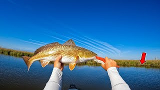 The EASIEST Way to Catch REDFISH ** NO LIVE BAIT NEEDED **