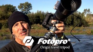 Fotopro Origin Travel Tripod - simply amazing. Such a great company with amazing products!