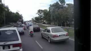 preview picture of video 'Kemalangan di atas Jambatan Sultan Abdul Halim,Mergong'